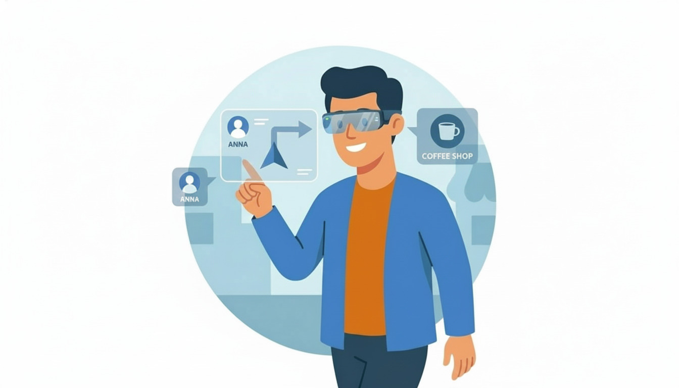 Óculos de realidade aumentada para acessibilidade